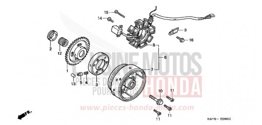 GENERATRICE NX125S de 1995